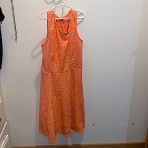 Peach dress made for girls